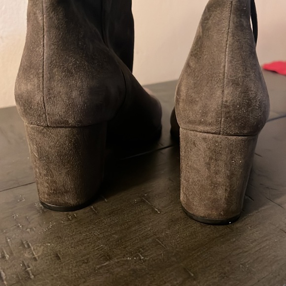 Leather Suede Pointy Booties Michael Kors - Picture 4 of 8